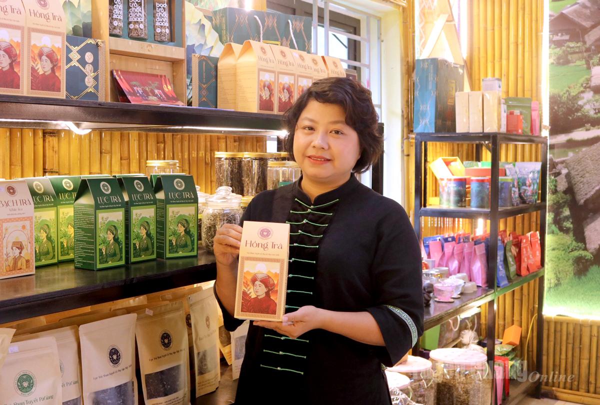 Chị Lê Thị Ngọc Bích, tổ dân phố 32 thôn Tha, phường Hà Giang 1.