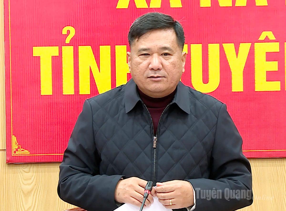 Đồng chí Hầu Minh Lợi, Ủy viên Ban Thường vụ Tỉnh ủy, Phó Chủ tịch Thường trực HĐND tỉnh, Phó Chủ tịch Ủy ban bầu cử tỉnh kết luận buổi kiểm tra.