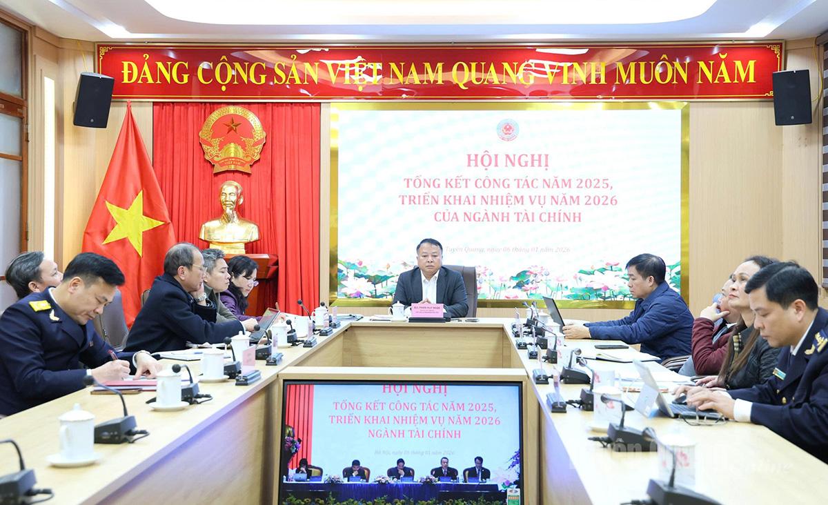 Ngành Tài chính triển khai nhiệm vụ năm 2026