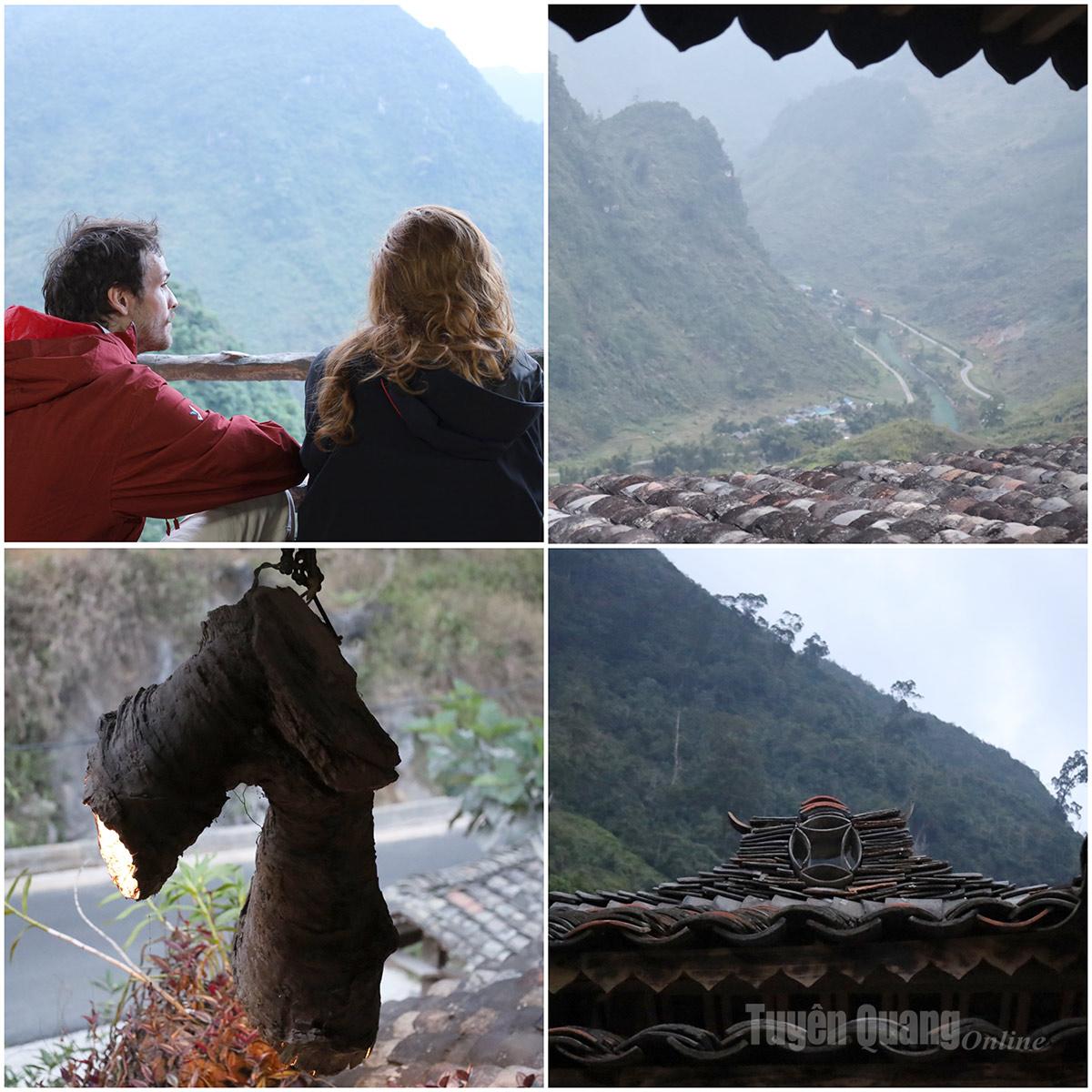 Huyen Thoai Cao Nguyen Da Homestay – a stop where visitors can experience yin-yang tiled roof architecture while overlooking the Mien River.