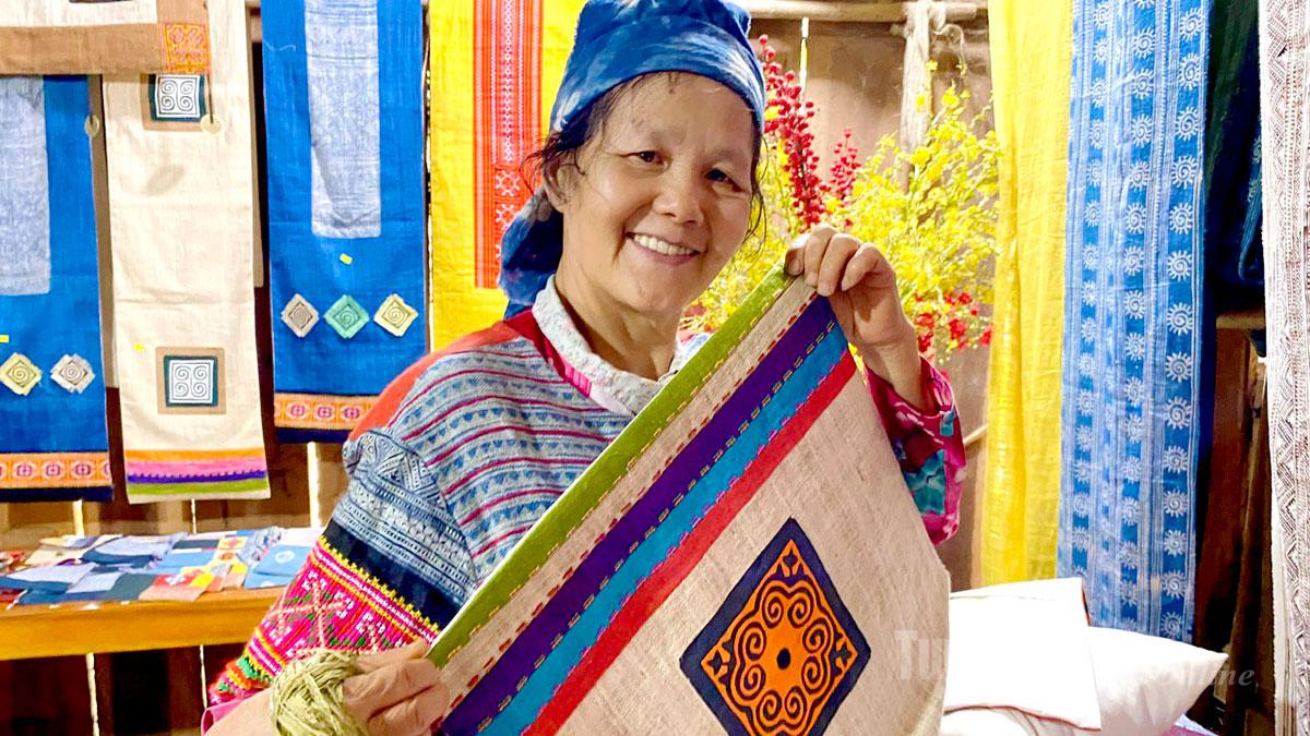 Vải lanh Lùng Tám.