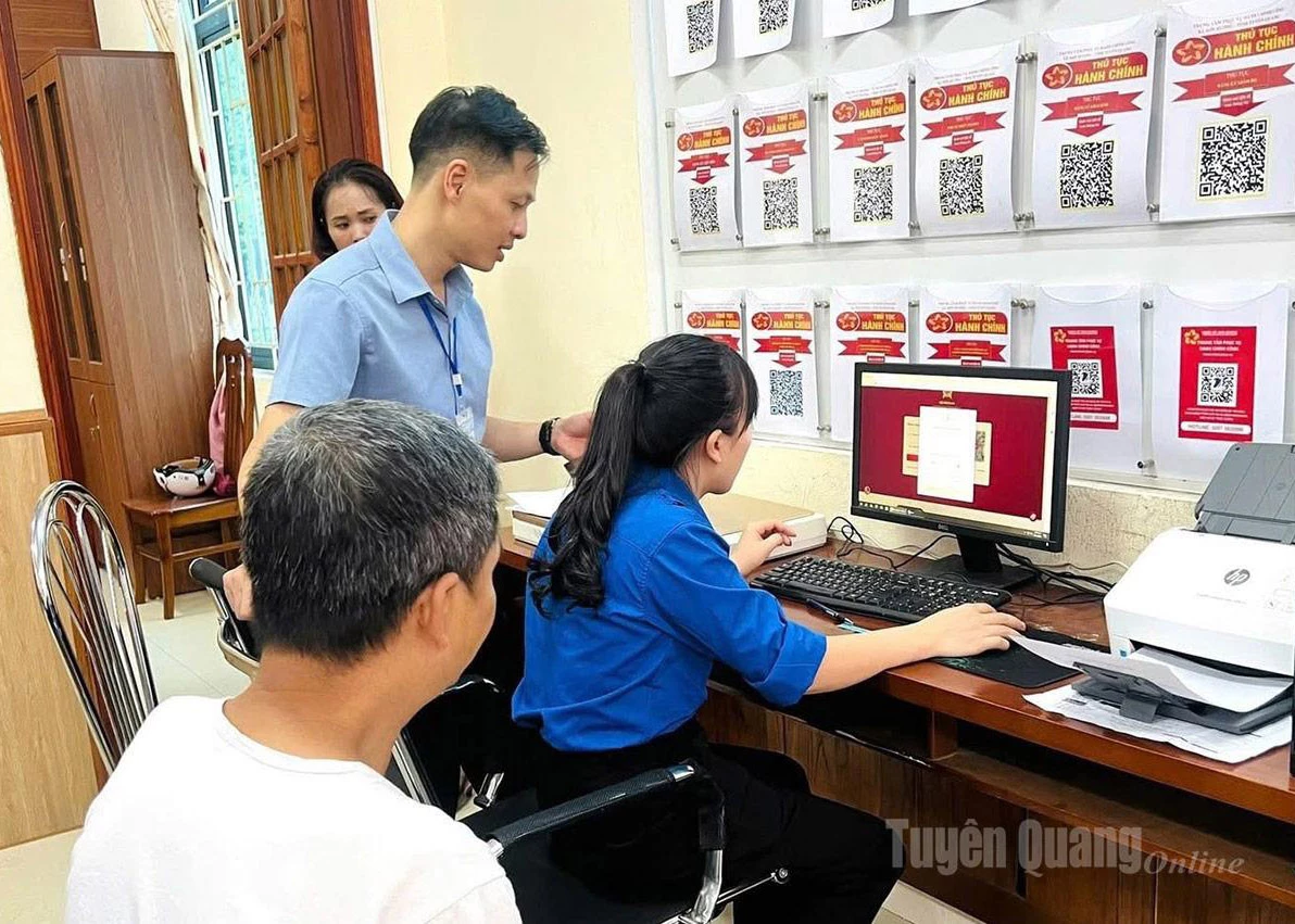 Son Duong is among the top 10 communes with the highest Public Administration Reform Index in the commune and ward group in 2025.