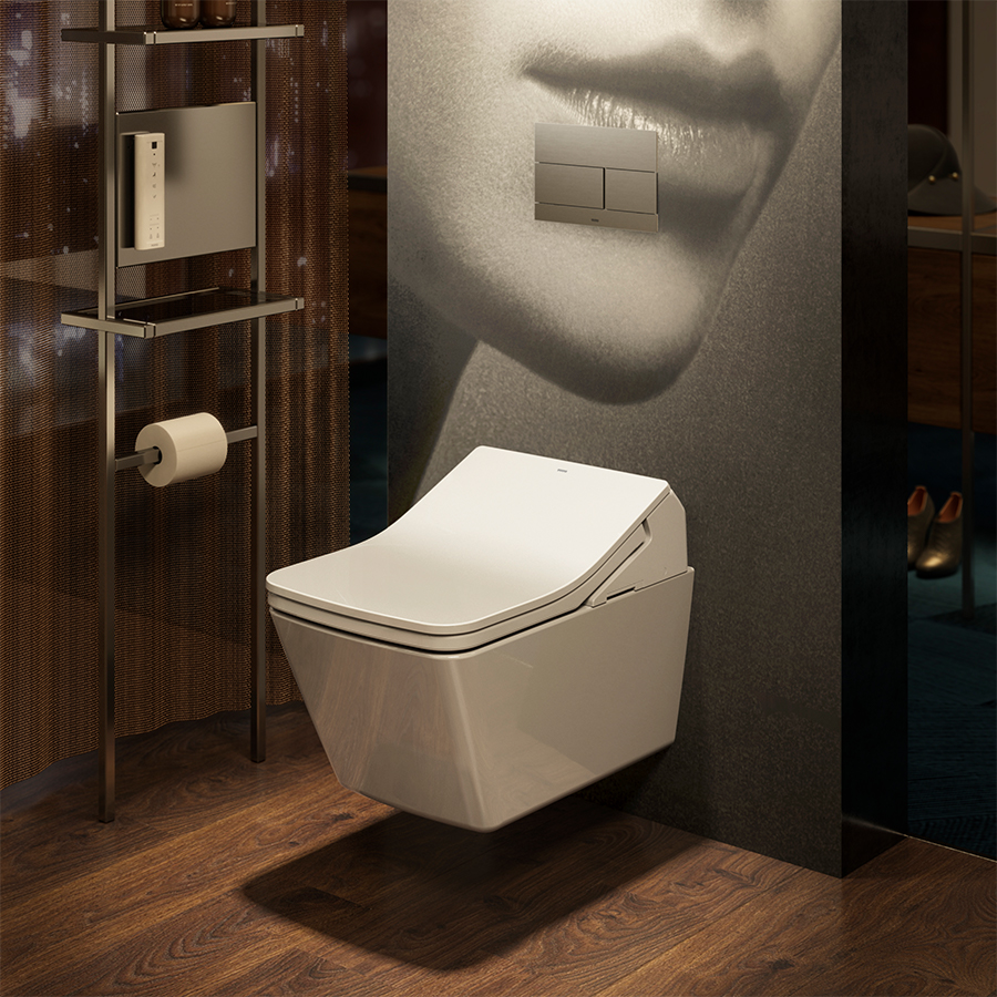 Bồn cầu TOTO sở hữu thiết kế tinh tế