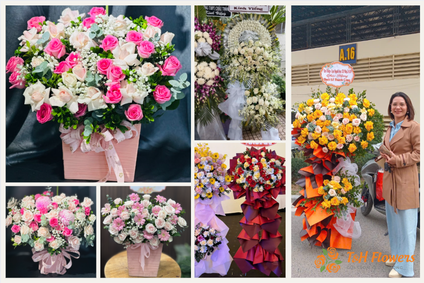 Sản phẩm hoa tại shop hoa Tuyên Quang T&H FLowers