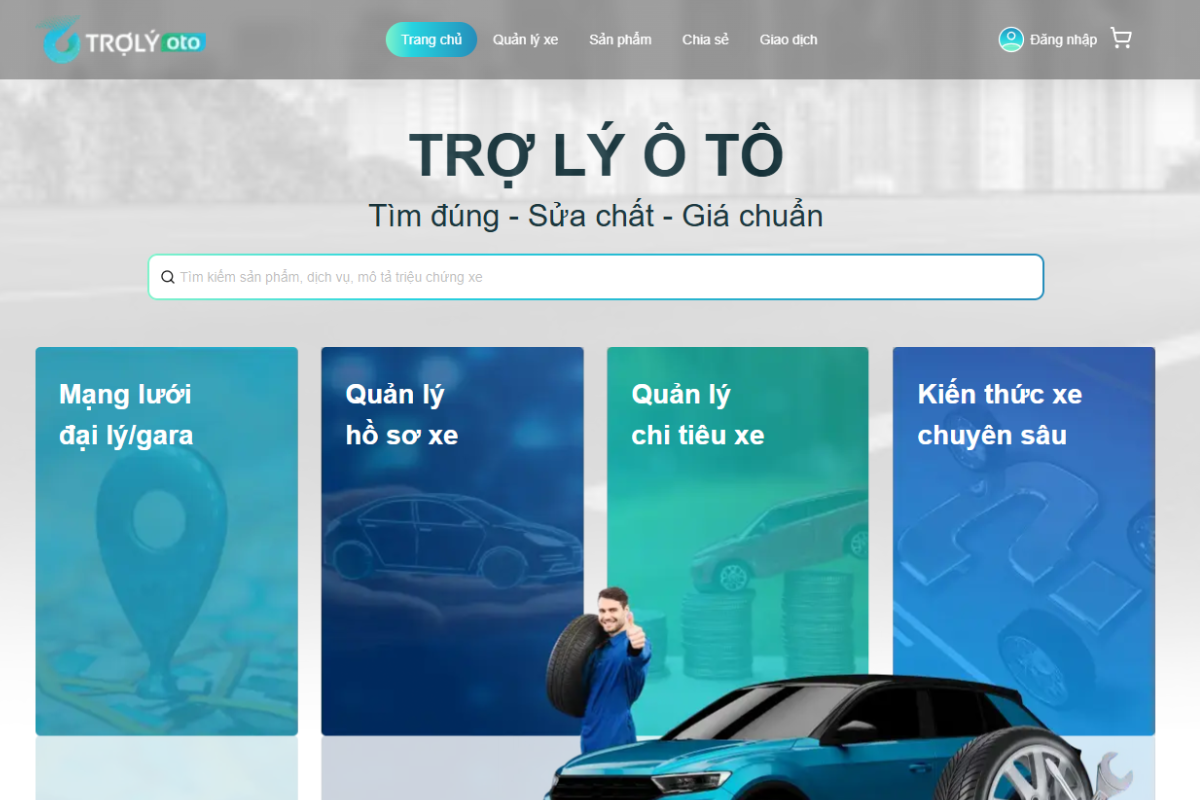 TROLYoto nền tảng số dành riêng cho người dùng ô tô tại Việt Nam