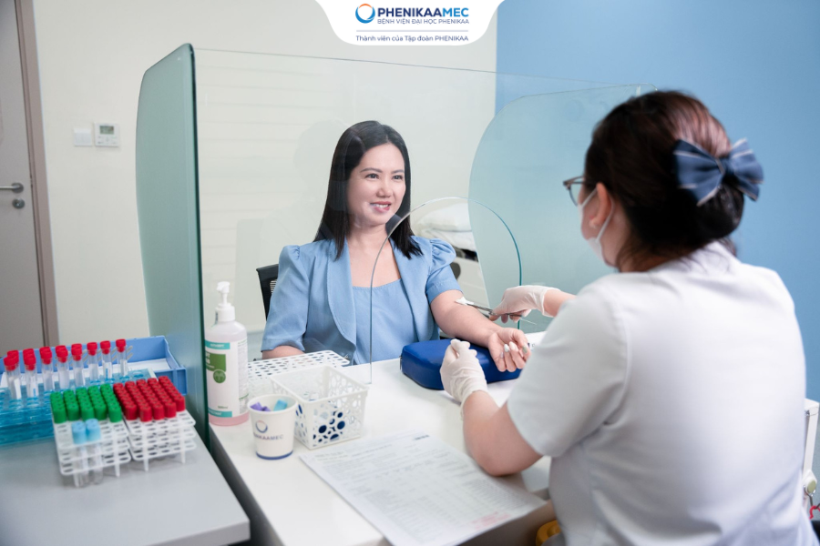 Xét nghiệm NIPT là xét nghiệm không xâm lấn, rất an toàn cho mẹ bầu 