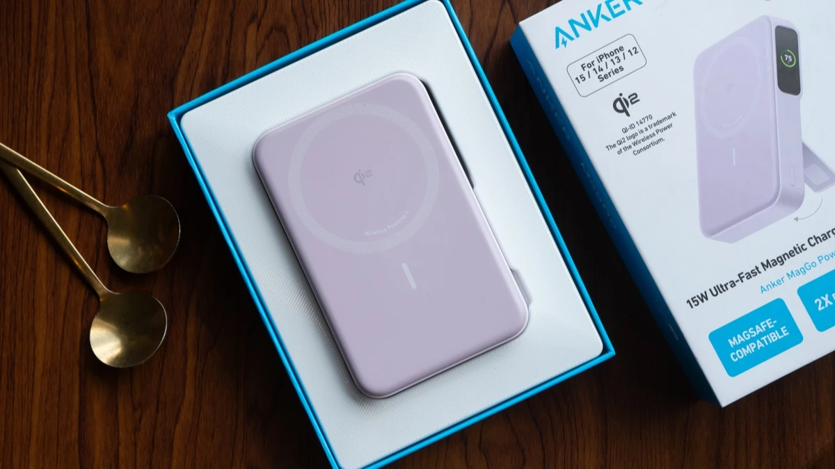 Sạc dự phòng Anker với thiết kế tinh tế