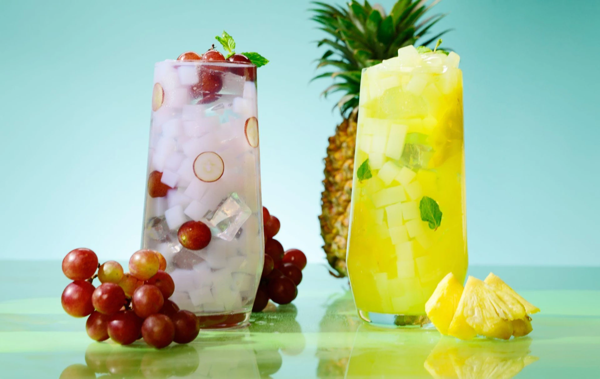 Thạch dừa GC Food được ưa chuộng nhờ tính đa dụng, dễ dàng ứng dụng trong nhiều món từ thức ăn đến đồ uống.