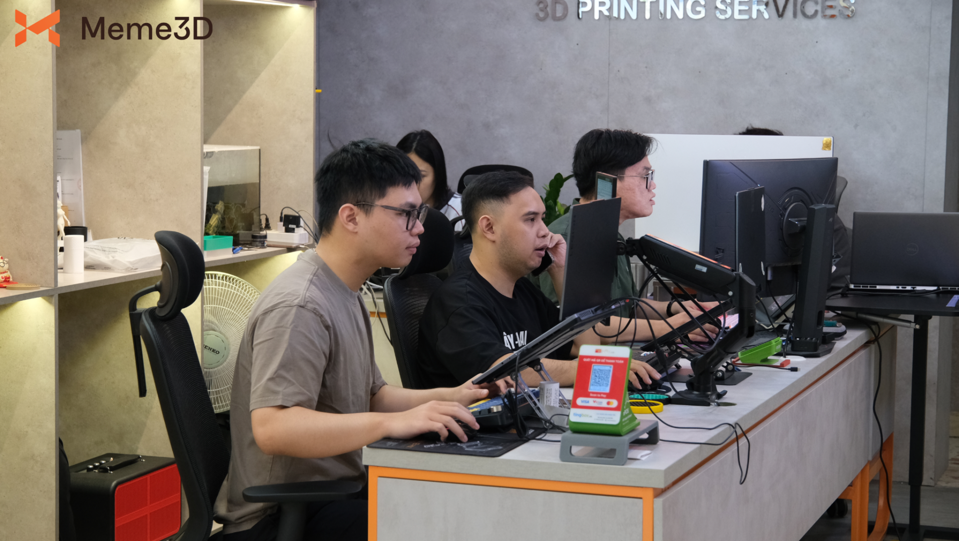 Đội ngũ kỹ thuật chuyên sâu của MEME 3D
