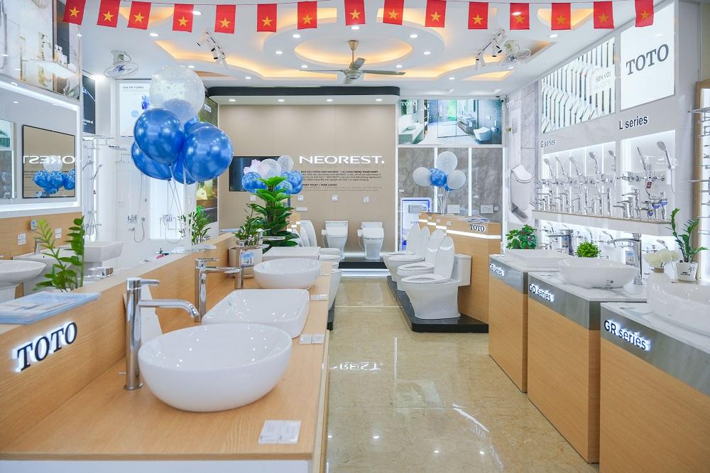 Nội thất Nhà Sang cung cấp thiết bị vệ sinh TOTO, INAX chính hãng 