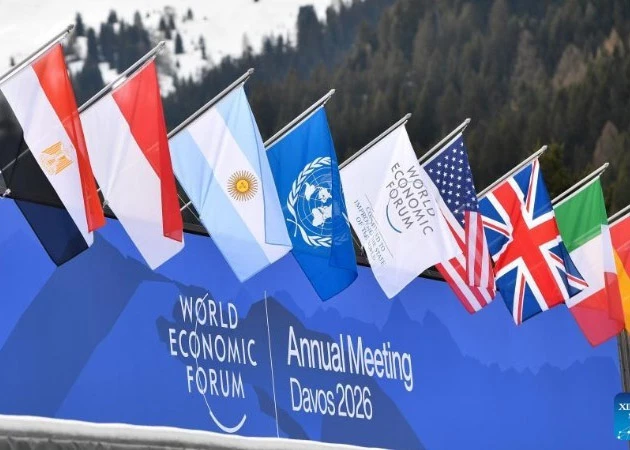 The World Economic Forum 2026 will take place in Davos, Switzerland. (Photo: Xinhua)