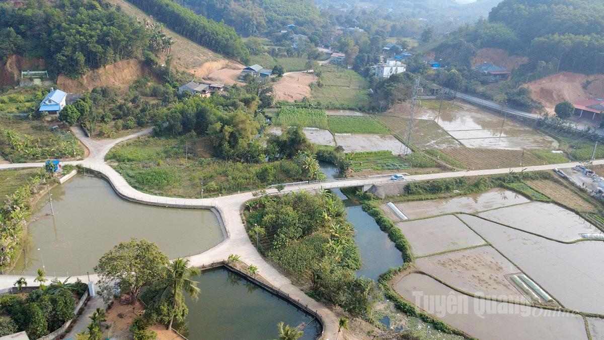 Cầu Ngãi Thắng, xã Sơn Dương được đầu tư theo Nghị quyết 55 của HĐND tỉnh