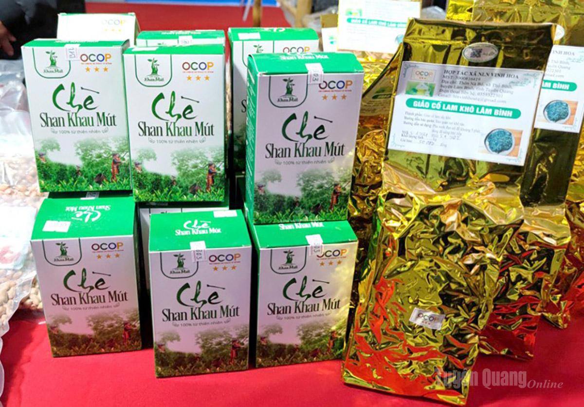 Chè Shan Khau Mút là sản phẩm OCOP đạt tiêu chuẩn 3 sao.