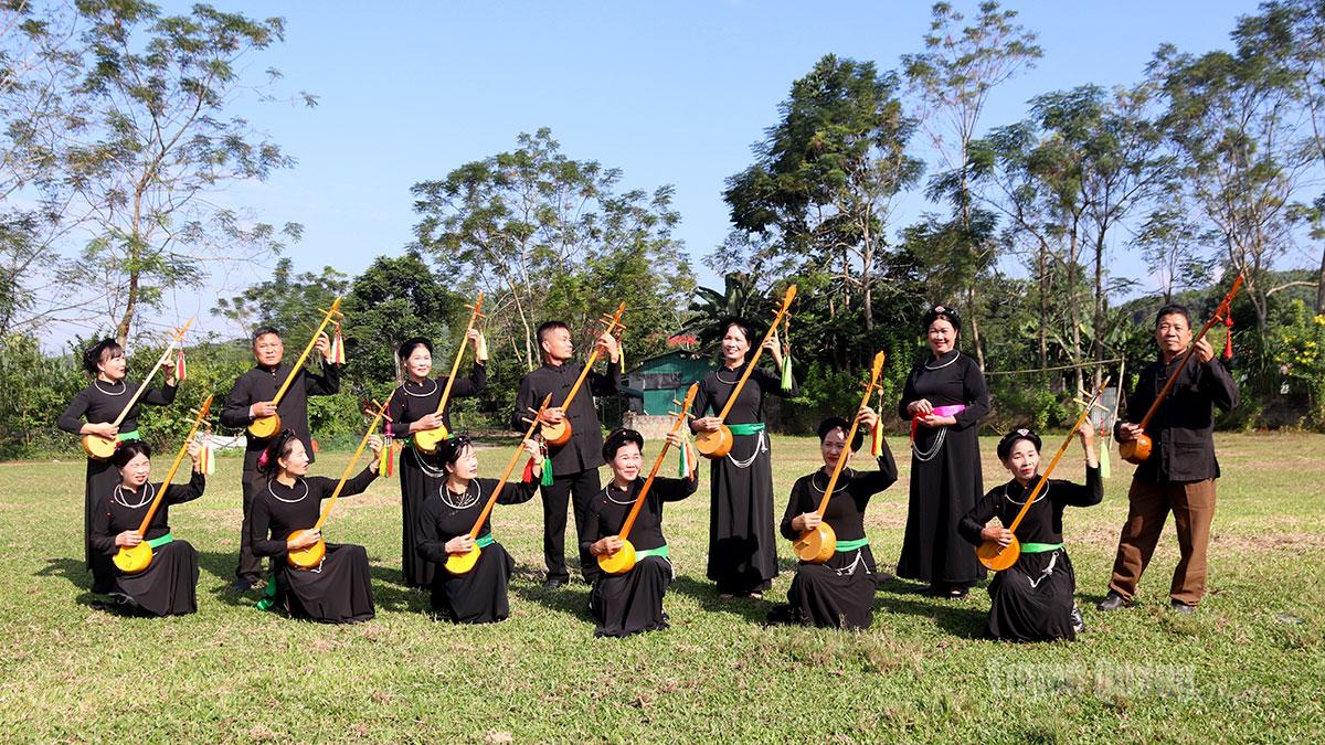 Đồng bào Tày xã Tân An gìn giữ điệu Then, đàn Tính.