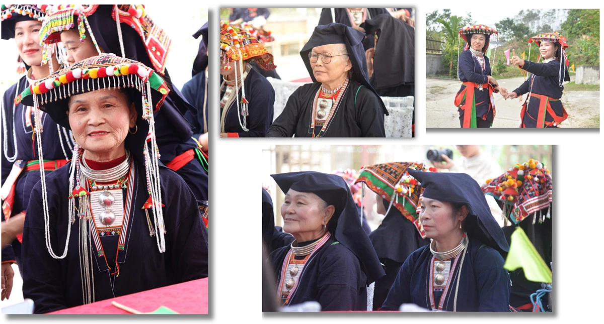 Đồng bào dân tộc Dao quần chẹt thường mặc trang phục truyền thống khi có dịp lễ, Tết quan trọng.