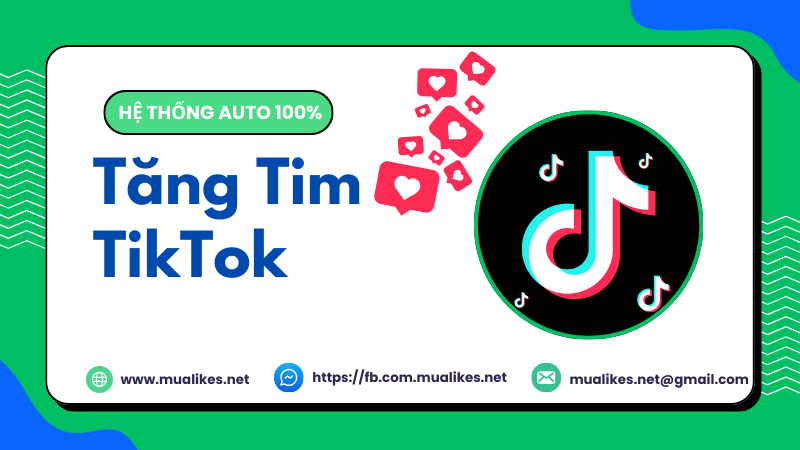 Buff tim tiktok an toàn