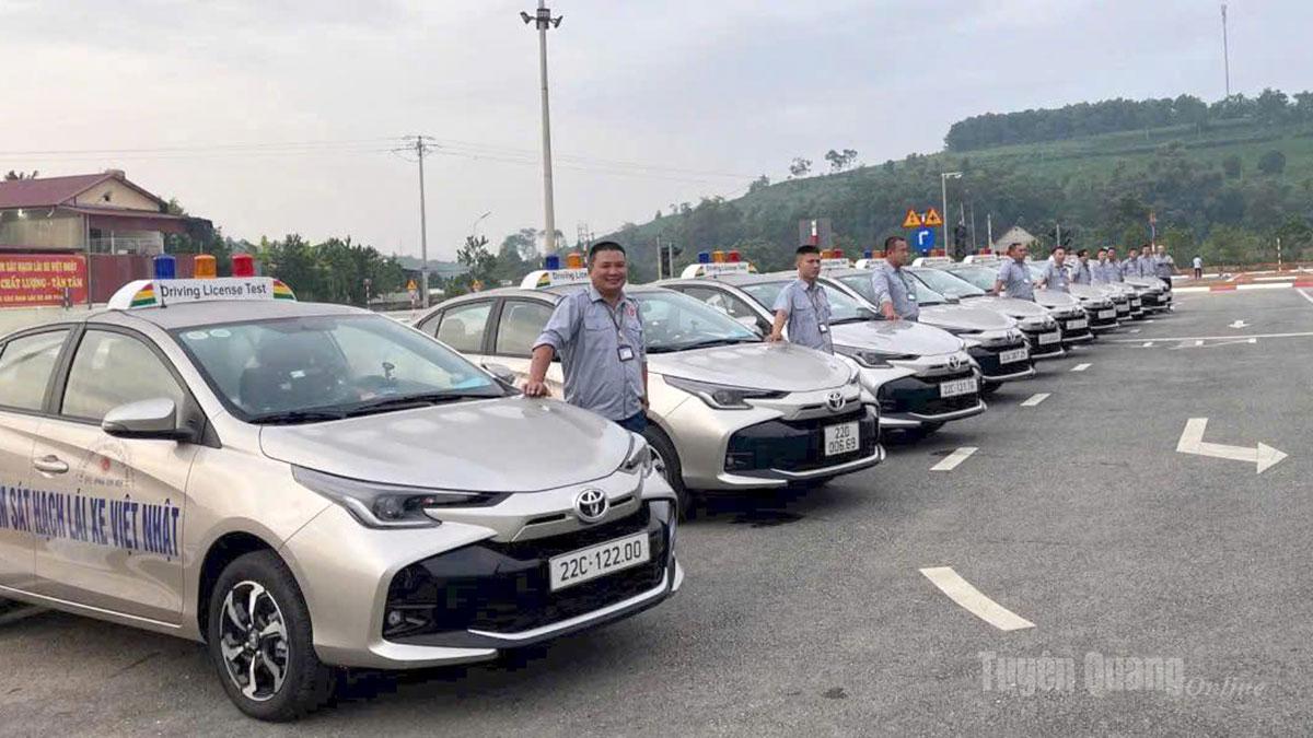 Các xe thiết bị sát hạch ô tô đều được trang bị thiết bị chấm điểm tự động theo Quy chuẩn kỹ thuật quốc gia.