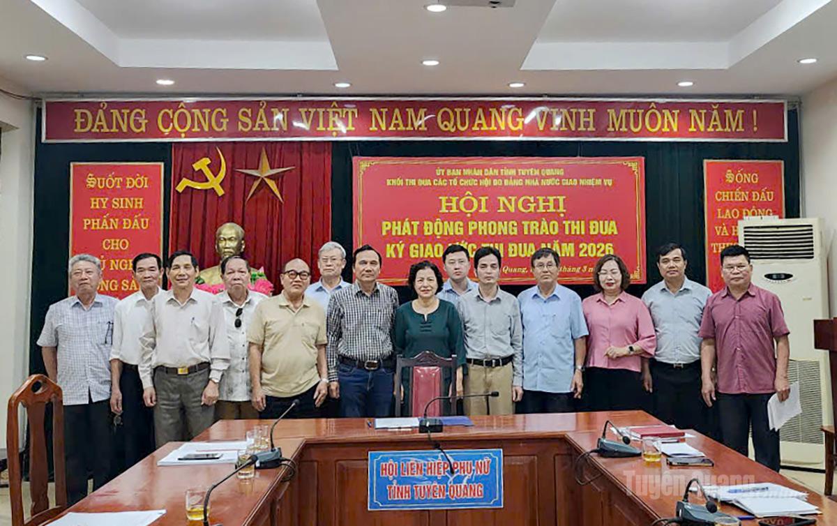 Các đơn vị tổ chức Hội trong Khối thi đua năm 2026.