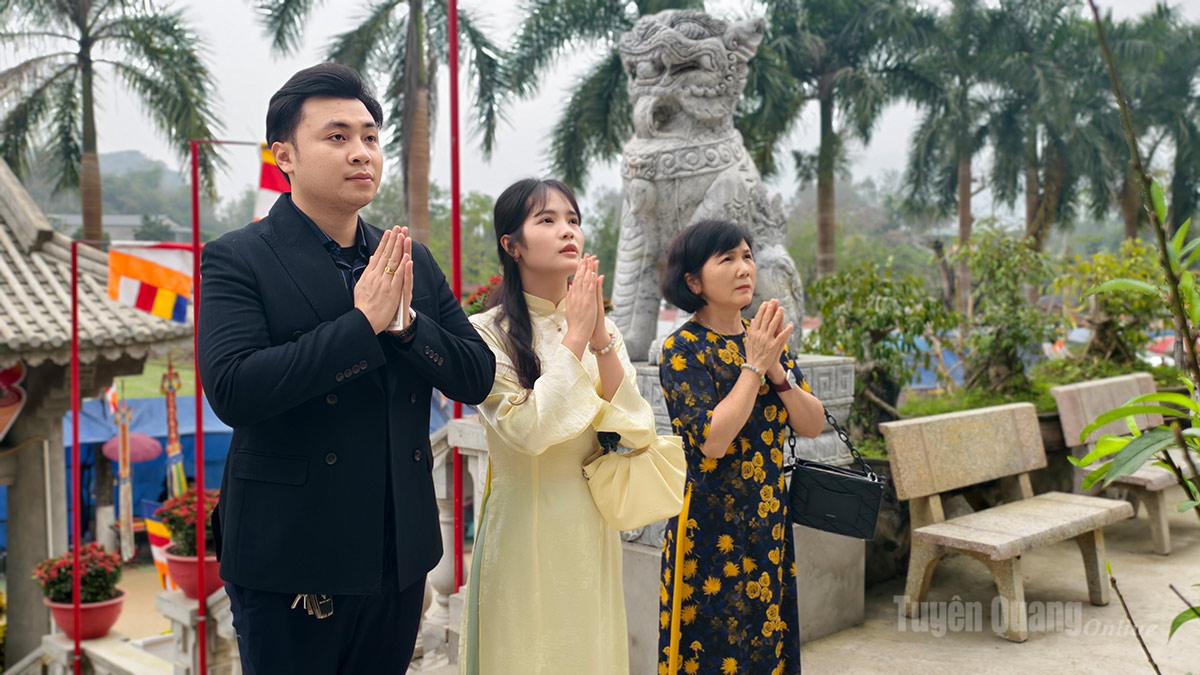 Spiritual tourism is a distinctive cultural tourism product of Tuyen Quang Province with significant potential for further development.