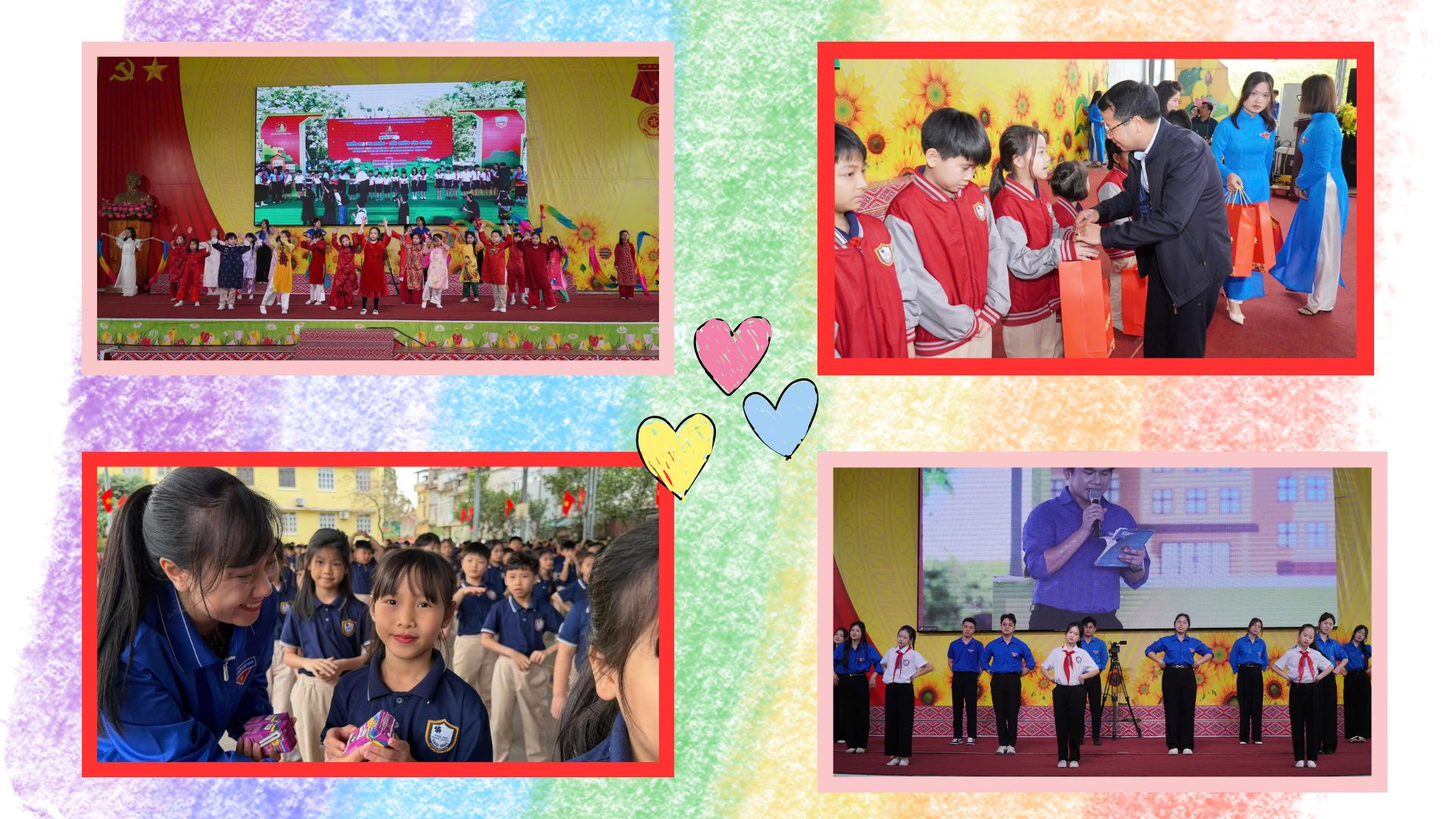 Nhiều hoạt động ý nghĩa của ngày hội đã diễn ra tại trường THCS Lê Quý Đôn, nơi đặt điểm cầu tỉnh Tuyên Quang.