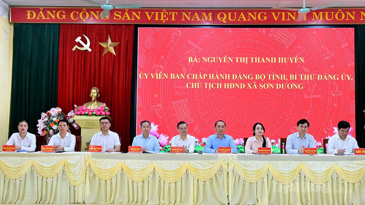 Chủ tịch HĐND tỉnh Nguyễn Văn Sơn tiếp xúc cử tri xã Minh Thanh - Phát huy trách nhiệm đại biểu dân cử, xây dựng chính sách vì người dân