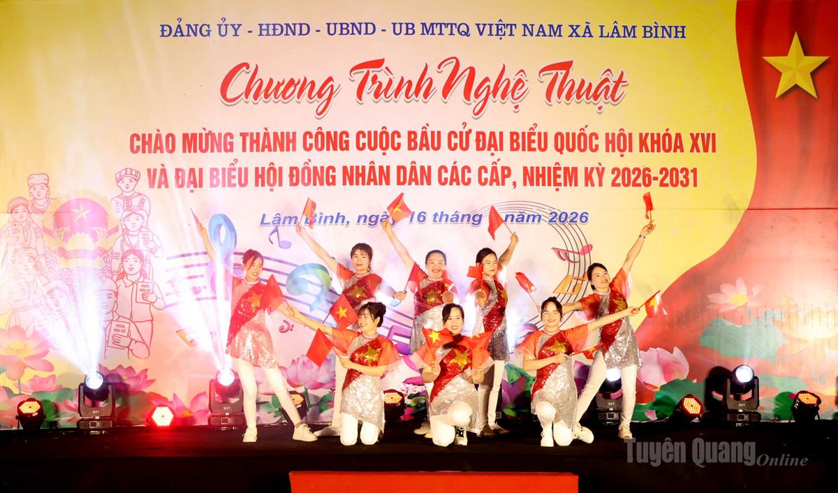 Một tiết mục tại chương trình.