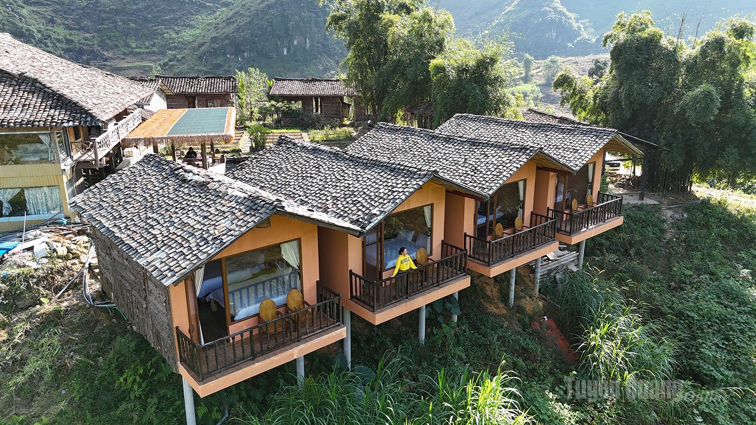 The peacefulness of the homestays makes the area an ideal destination for relaxation.