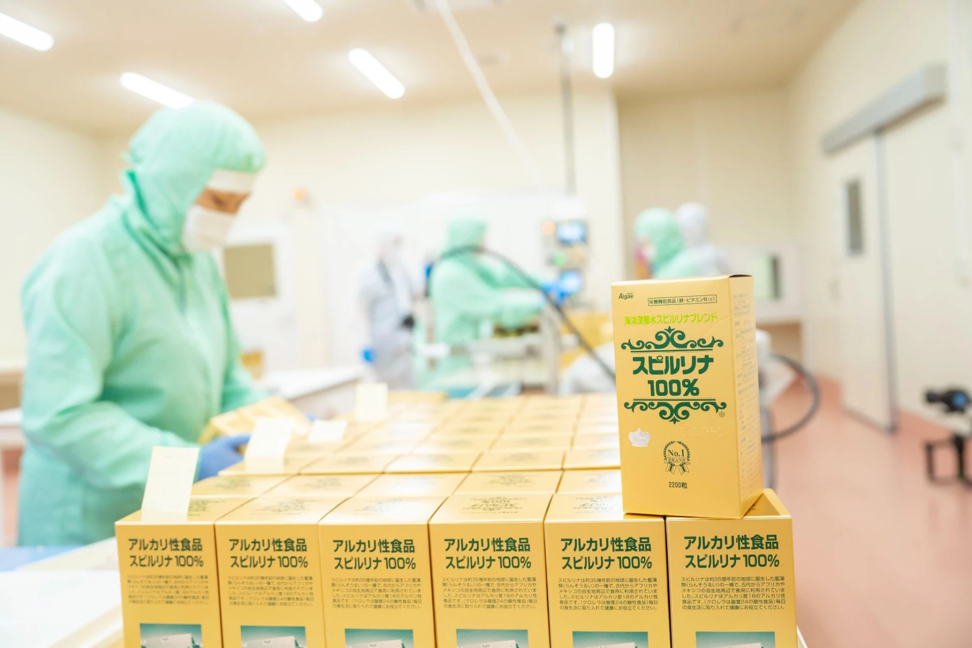 Hệ thống nhà máy của Japan Algae tại Nhật Bản cho phép kiểm soát quy trình sản xuất tảo xoắn từ nuôi trồng đến thành phẩm