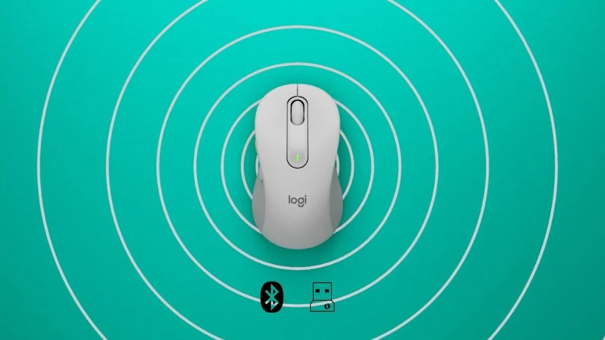 Kết nối chuột hãng Logitech với nhiều mode