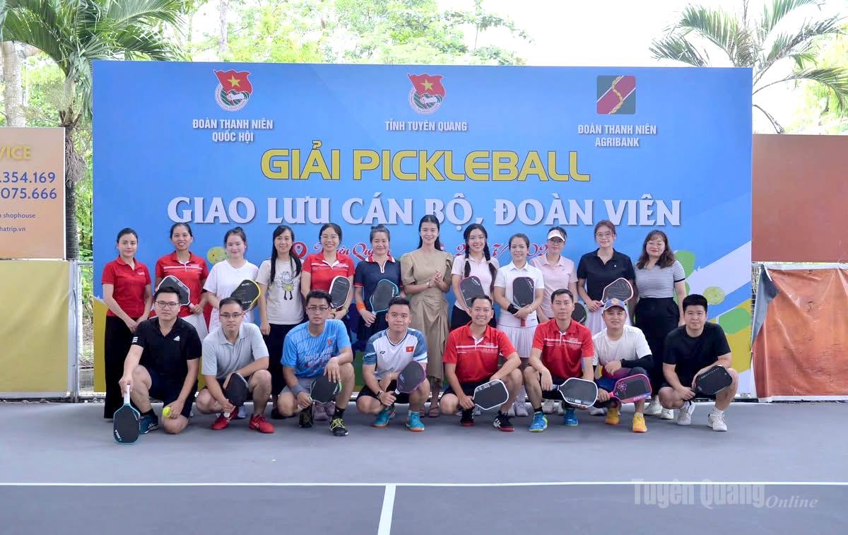Giải pickleball trong đoàn viên, thanh niên.