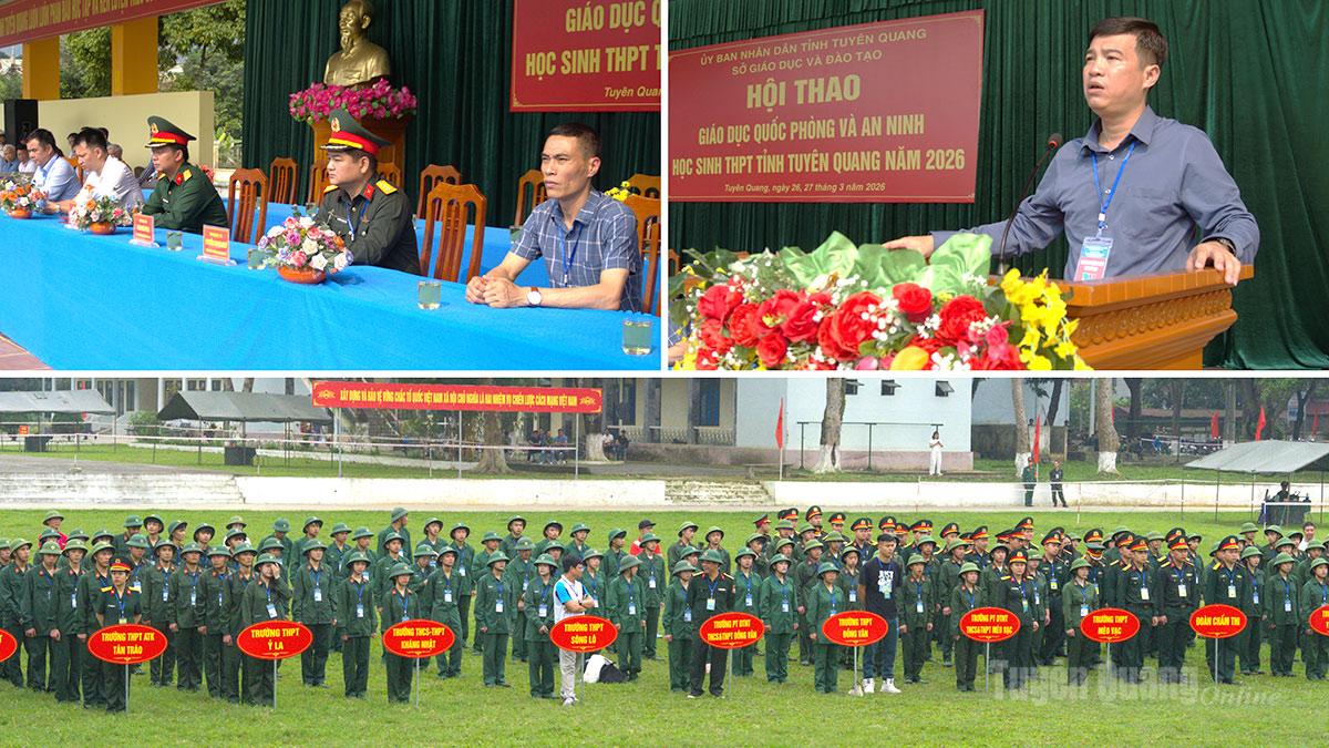  Toàn cảnh hội thao.