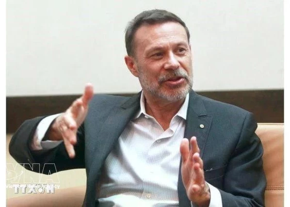 Former Australian Ambassador to Vietnam Andrew Goledzinowski. (Published by VNA)