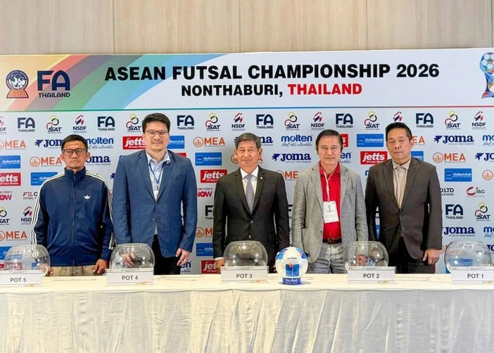 At the draw ceremony. (Photo: VFF)