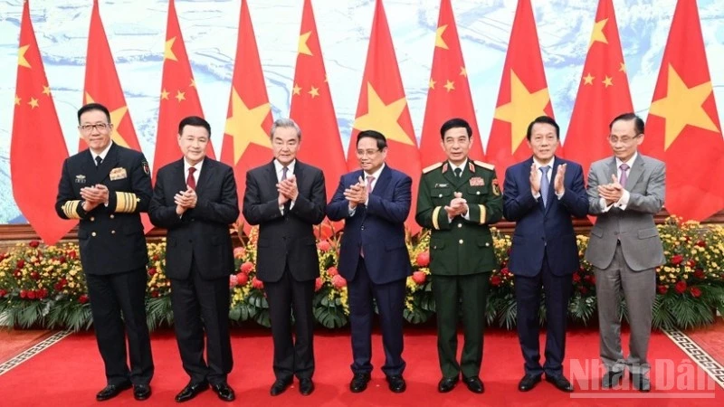 Việt Nam-Trung Quốc củng cố tin cậy chính trị, tăng cường gắn kết chiến lược, thúc đẩy hợp tác thực chất