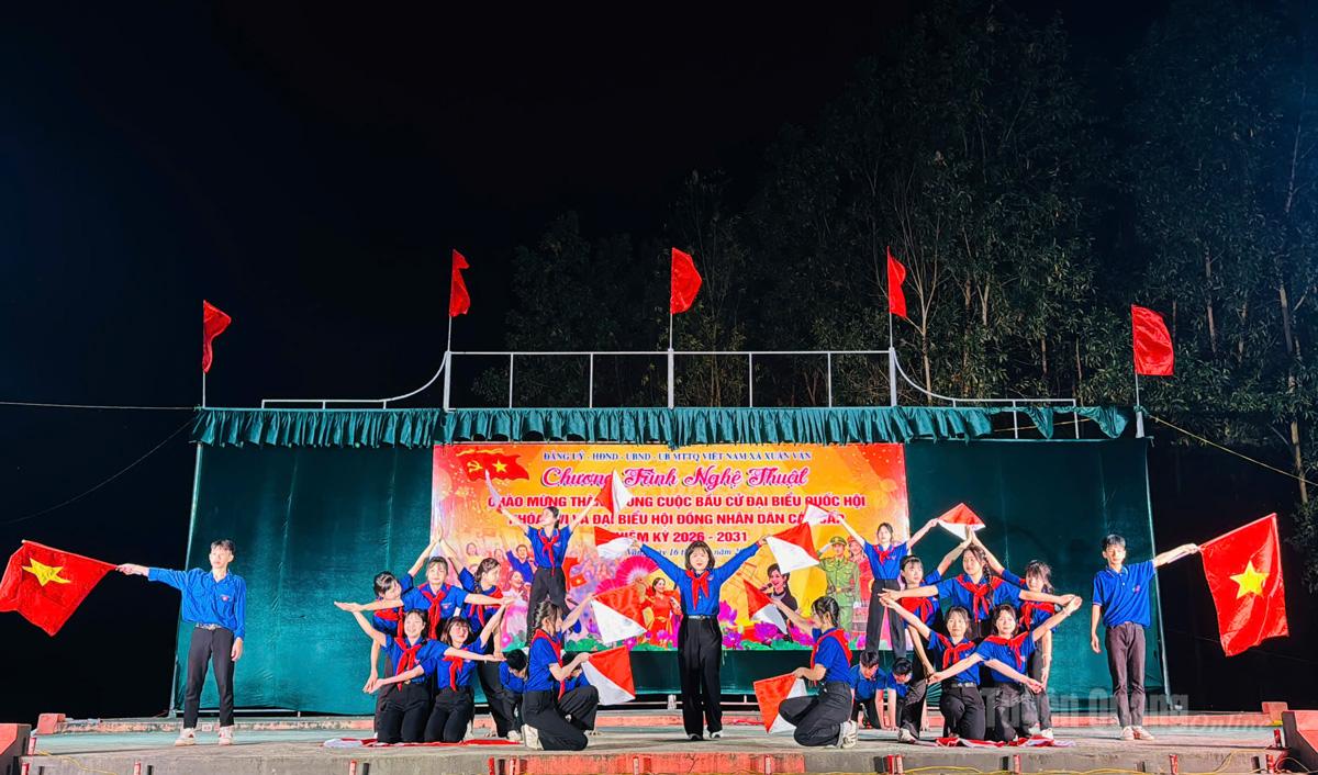 Một tiết mục văn nghệ tại chương trình.