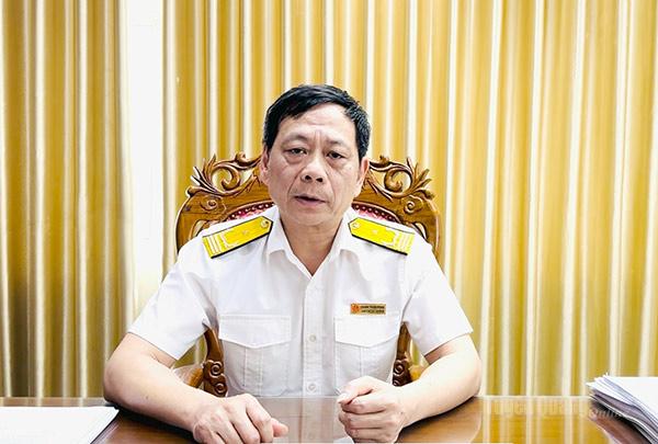 đồng chí Hoàng Thanh Phong (trong ảnh), Phó Trưởng Thuế tỉnh