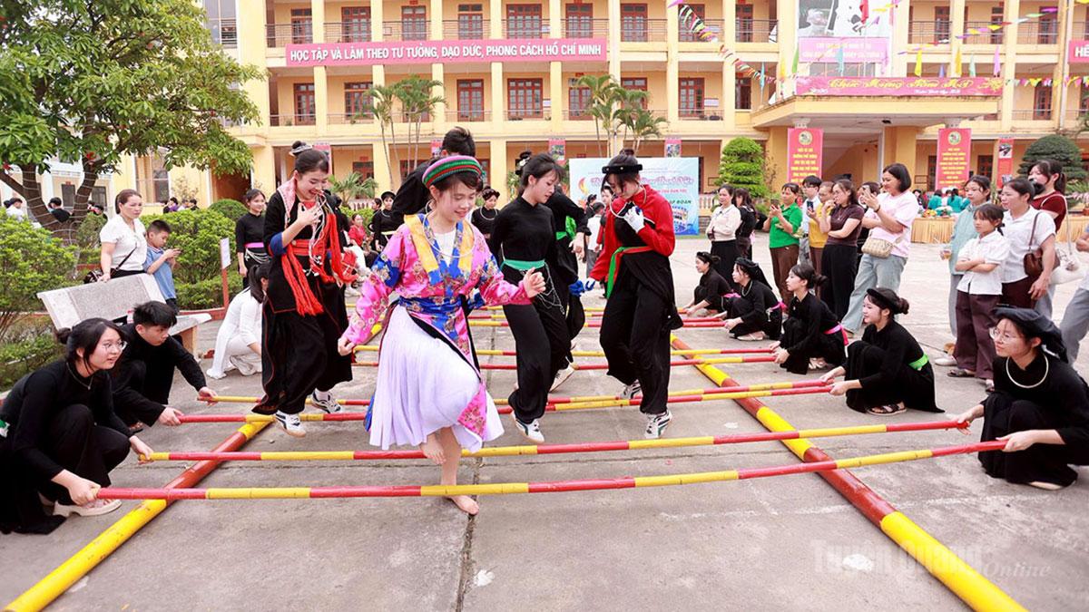 Sports activities are regularly organized at boarding schools across the province.