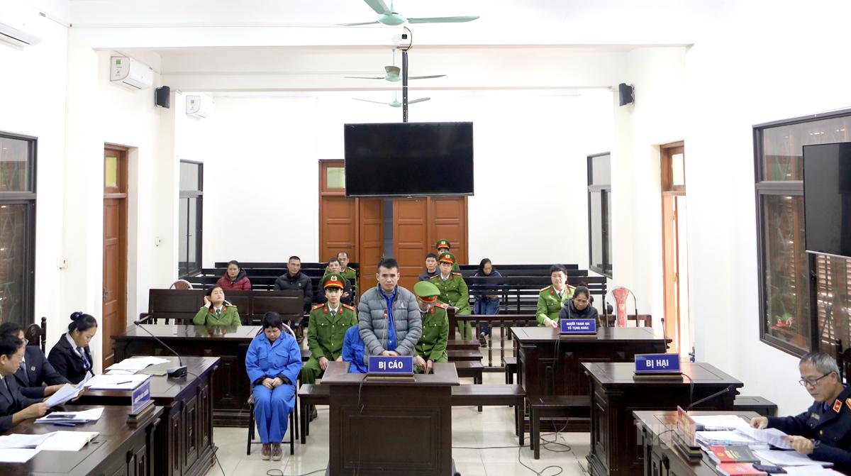 3 bị cáo tại phiên tòa xét xử ngày 28-1-2026.