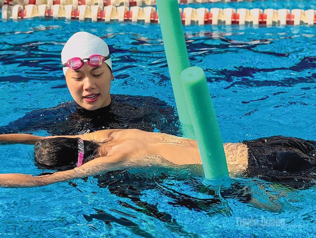 Rời đường đua xanh, Nguyễn Thị Ánh Viên vẫn bền bỉ lan tỏa đam mê bơi lội, truyền lửa cho thế hệ kế cận.