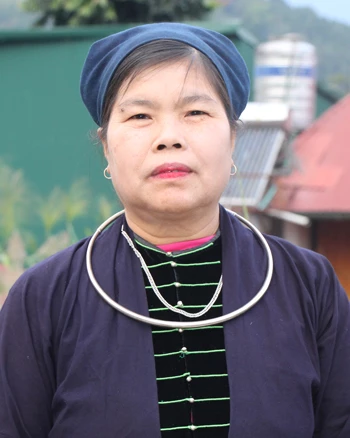 Chị Nguyễn Thị Hữu, tổ dân phố 34 thôn Chang, phường Hà Giang 1