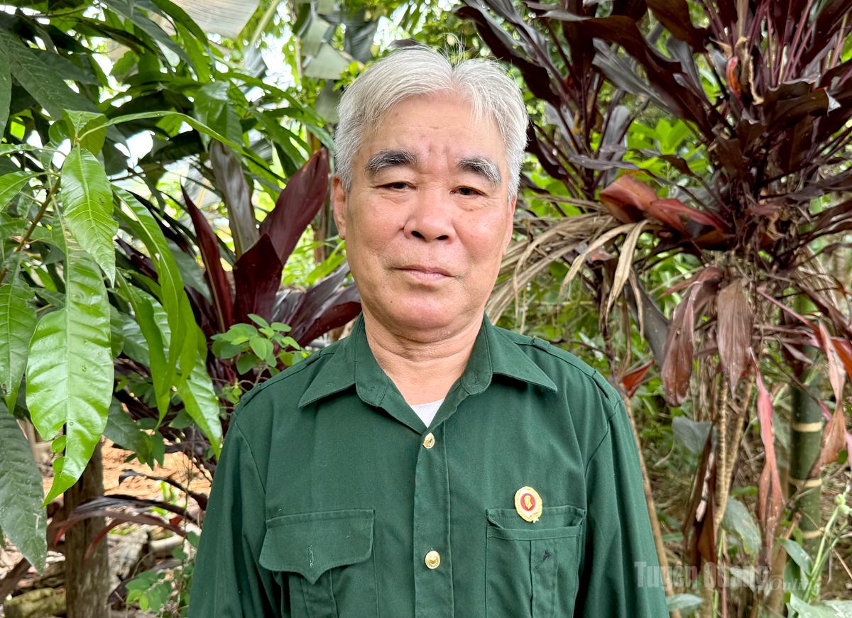 Cựu chiến binh Đào Xuân Chiến.