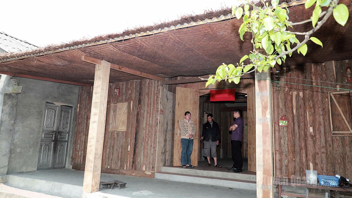 Với nguồn hỗ trợ 150 triệu đồng, gia đình anh Ma Mí Giáo là một trong 20 hộ đầu tiên tham gia dự án đã hoàn thiện việc sửa chữa, chỉnh trang nhà cửa, sẵn sàng đón khách du lịch.