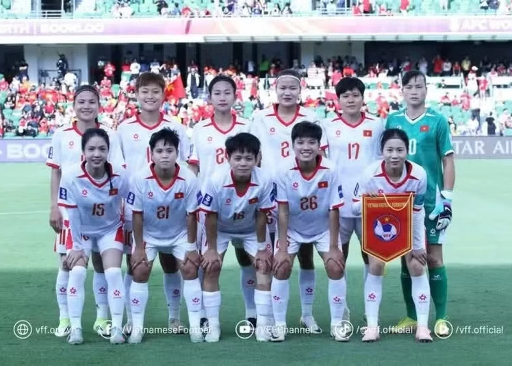 Viet Nam womens national football team (Photo: VFF)