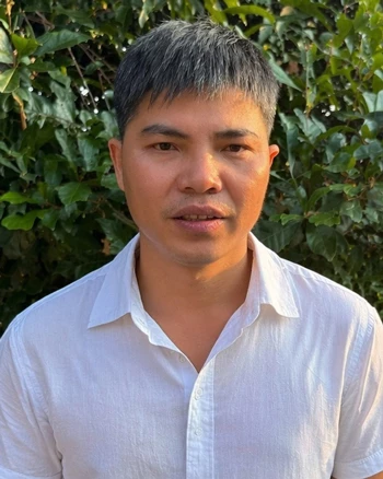 Anh Lộc Văn Thắm, Trưởng thôn Khuổi Tích, xã Hồng Thái