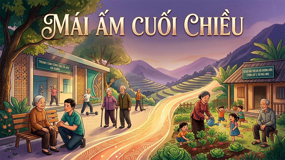 M&aacute;i ấm cuối chiều