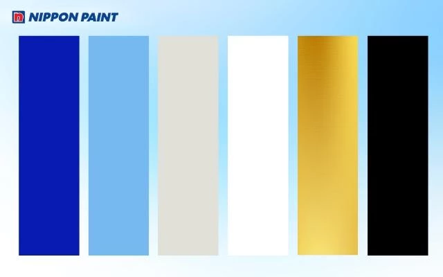 Mệnh Thủy hợp xanh dương, đen, trắng, xám,... để giữ sự hài hòa phong thủy