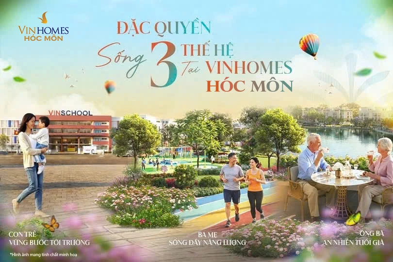 Vinhome Hóc Môn – Một hệ sinh thái All-in-one hoàn chỉnh