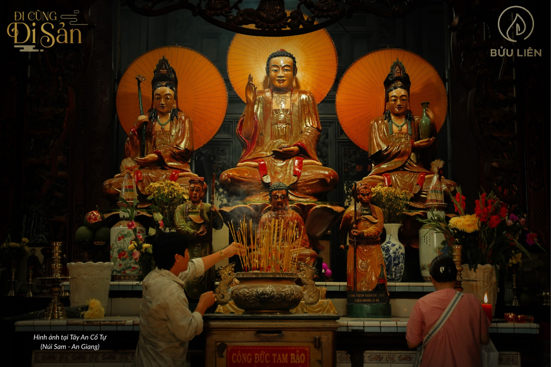 Hình ảnh tại Tây An Cổ Tự - Ngôi chùa cổ kính bậc nhất vùng biên viễn