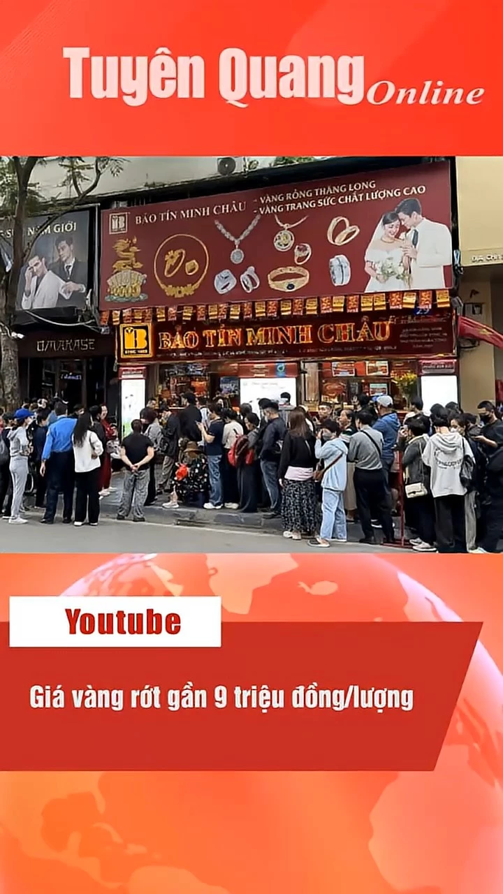 S&aacute;ng 20-3, gi&aacute; v&agrave;ng rớt gần 9 triệu đồng/lượng chỉ trong 3 ng&agrave;y