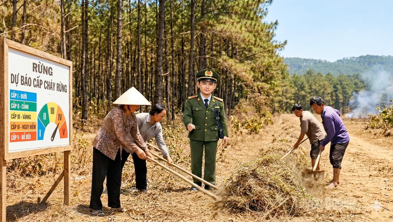 Artificial intelligence technology is being utilized to enhance the effectiveness of forest fire prevention communication.